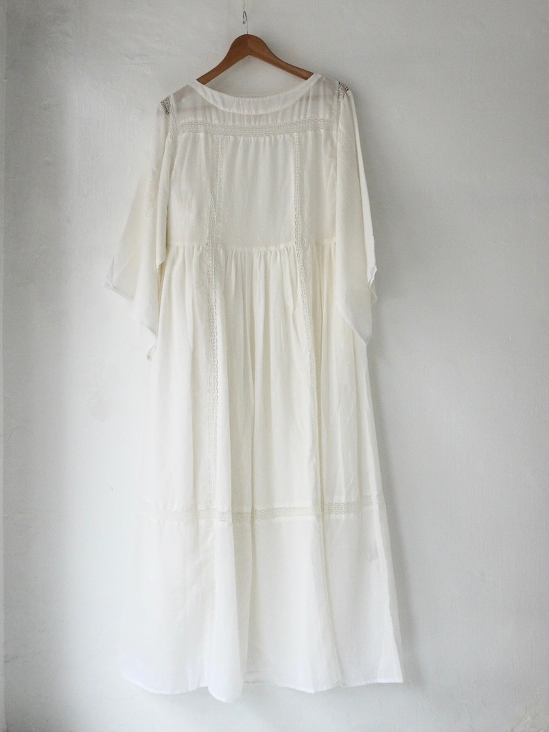 TADO (タド) / LILIA JAMDANI DRESS(O.WHITE) 