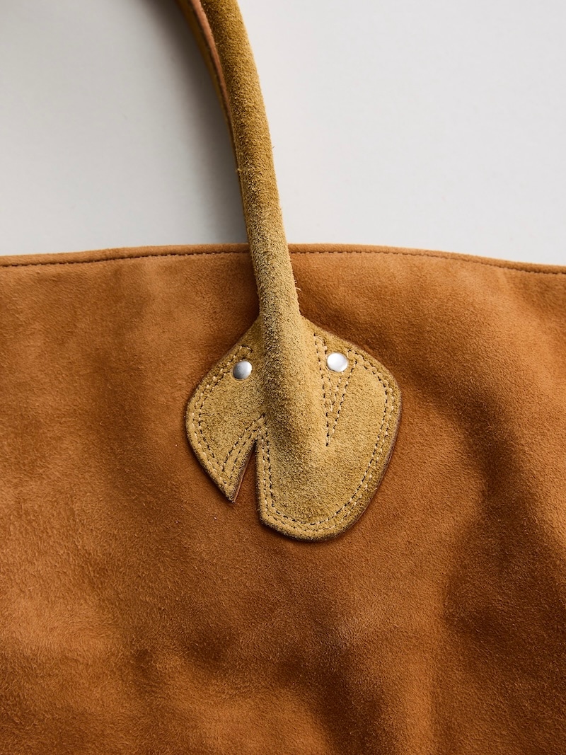 NICENESS(ナイスネス) / L.APHEX / L.エイフェックス (ヘアシープレザー NNシャーリンングバッグ) / COGNAC / 26SS