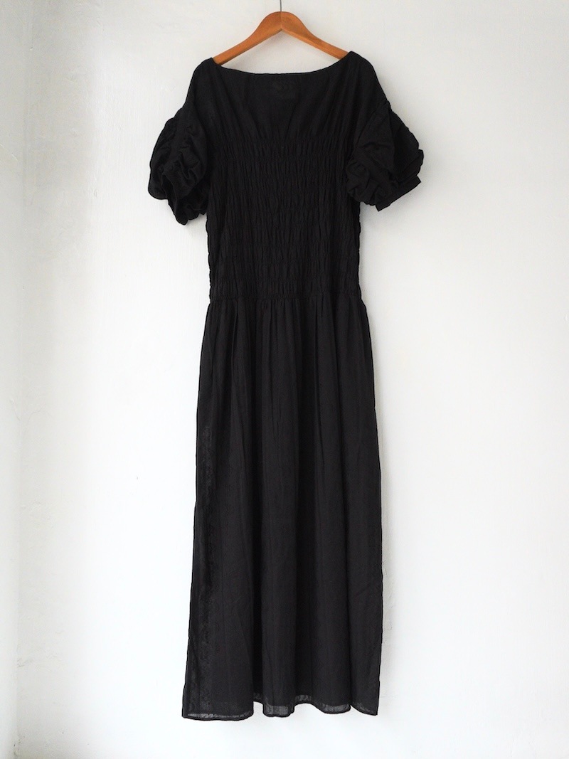 TADO (タド) / YUNIKA SHIRRING DRESS (BLACK) 25SS | すべての商品