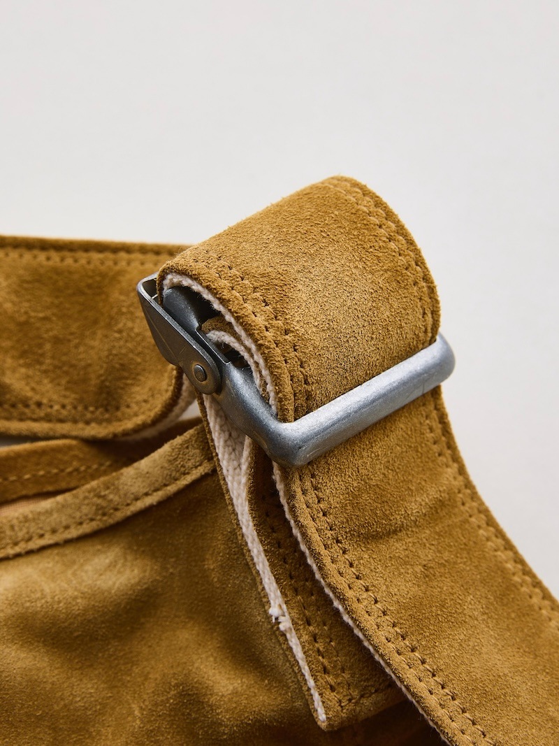 NICENESS(ナイスネス) / S.LEDZ / S.レッズ (スエードレザー NNショルダートートバッグ ) / CAMEL / 26SS