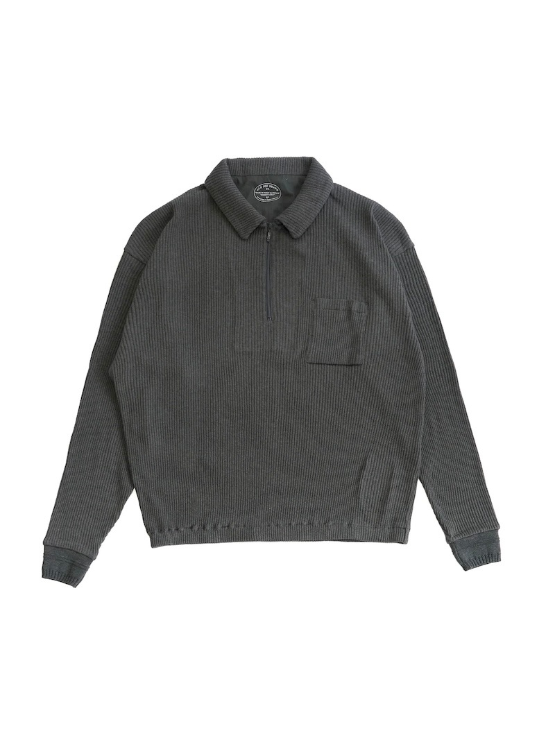 OLD JOE (オールドジョー) / QUATER ZIP COTTON YAK RIBED SHIRTS 26SS