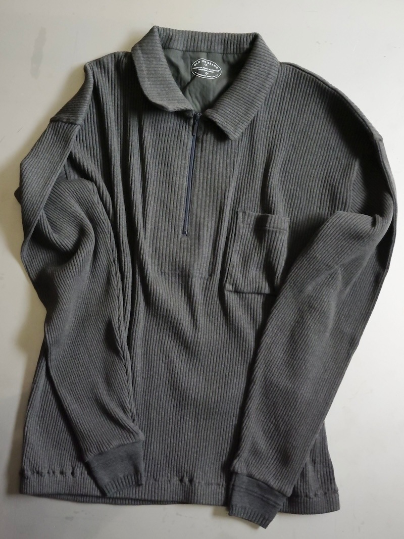 OLD JOE (オールドジョー) / QUATER ZIP COTTON YAK RIBED SHIRTS 26SS