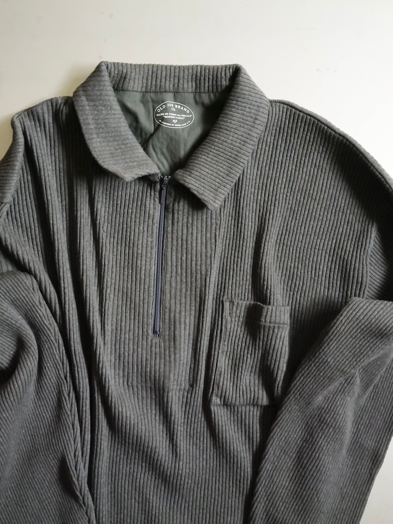 OLD JOE (オールドジョー) / QUATER ZIP COTTON YAK RIBED SHIRTS 26SS