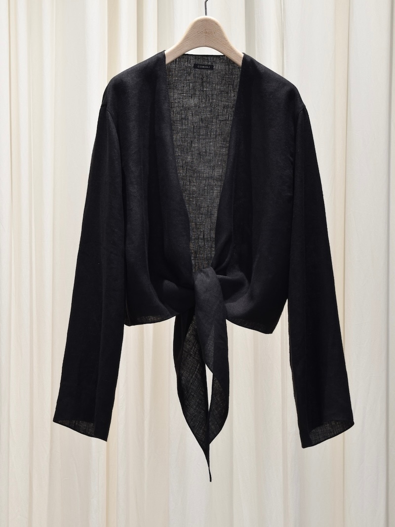 COMOLI(コモリ) / カナパ カシュクールジャケット 25SS | 商品