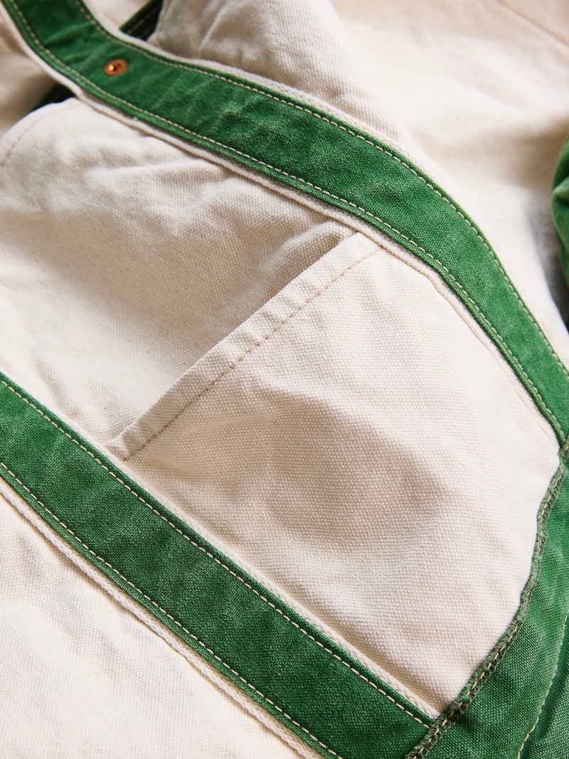 NICENESS(ナイスネス) / L.LESH / L.レッシュ (エイジドエフェクトNNショルダートートバッグ) / NATURAL × GREEN / 26SS 