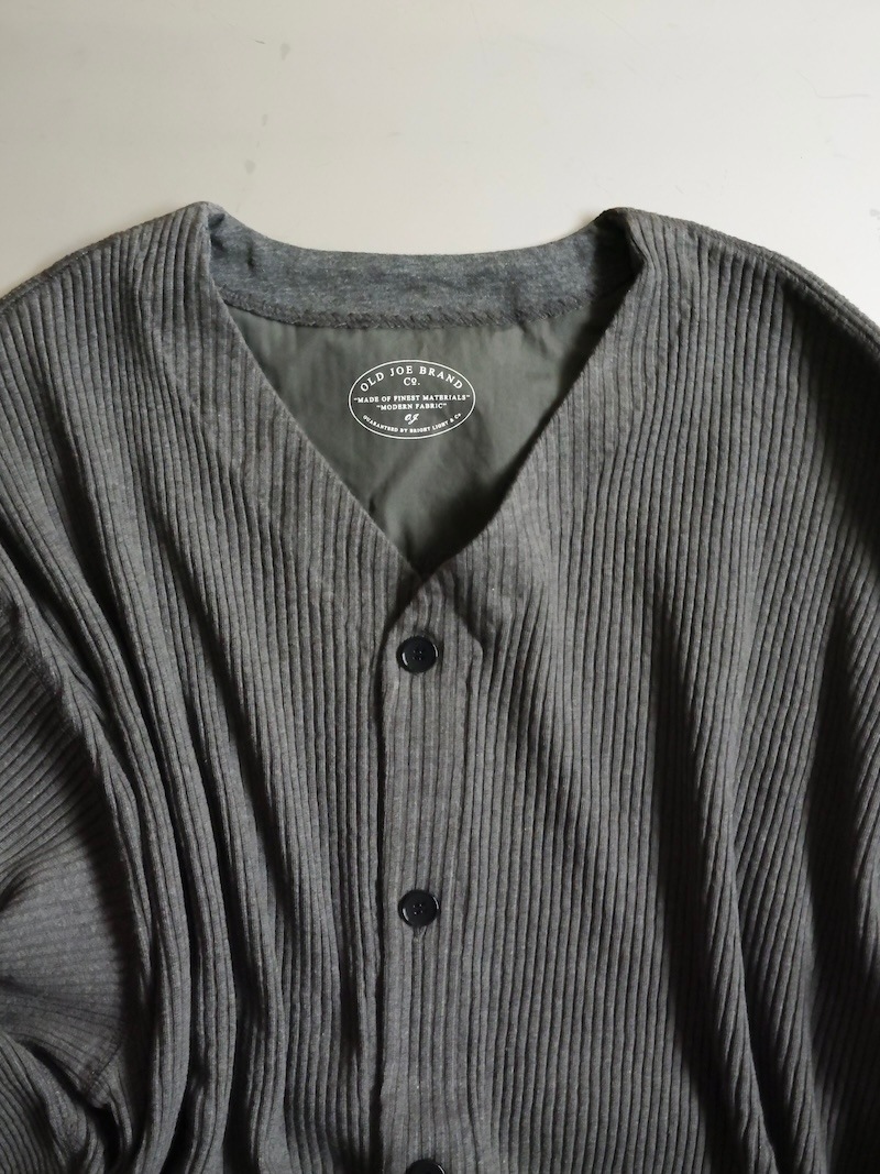 OLD JOE (オールドジョー) / BUTTON FRONT COTTON YAK RIBED SHIRTS 26SS