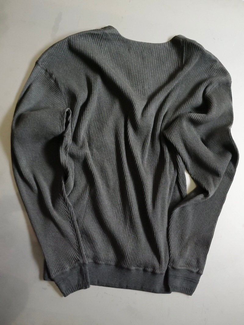 OLD JOE (オールドジョー) / BUTTON FRONT COTTON YAK RIBED SHIRTS 26SS