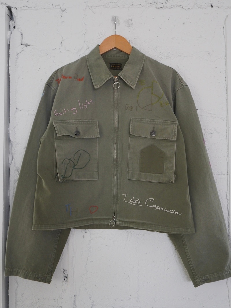 KAPITAL(キャピタル) / へリンボン ハンタードリズラーJKT(メモリアル