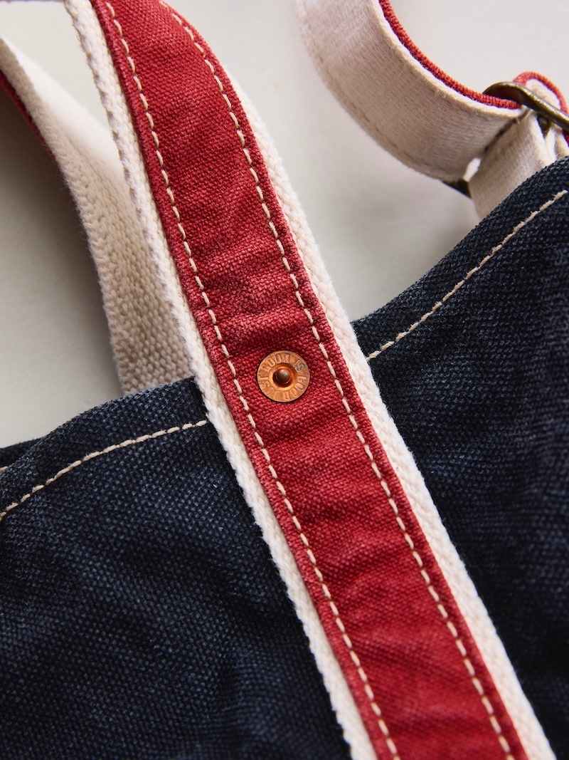 NICENESS(ナイスネス) / M.LESH / M.レッシュ (エイジドエフェクトNNショルダートートバッグ - ミニ) / BLACK × RED / 26SS 