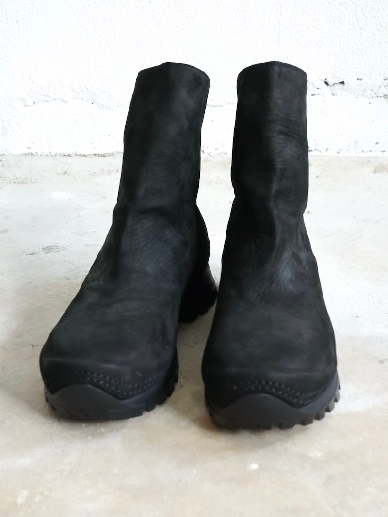 COMOLI(コモリ) / GUIDI別注 VS バックジップブーツ / BLACK 25AW