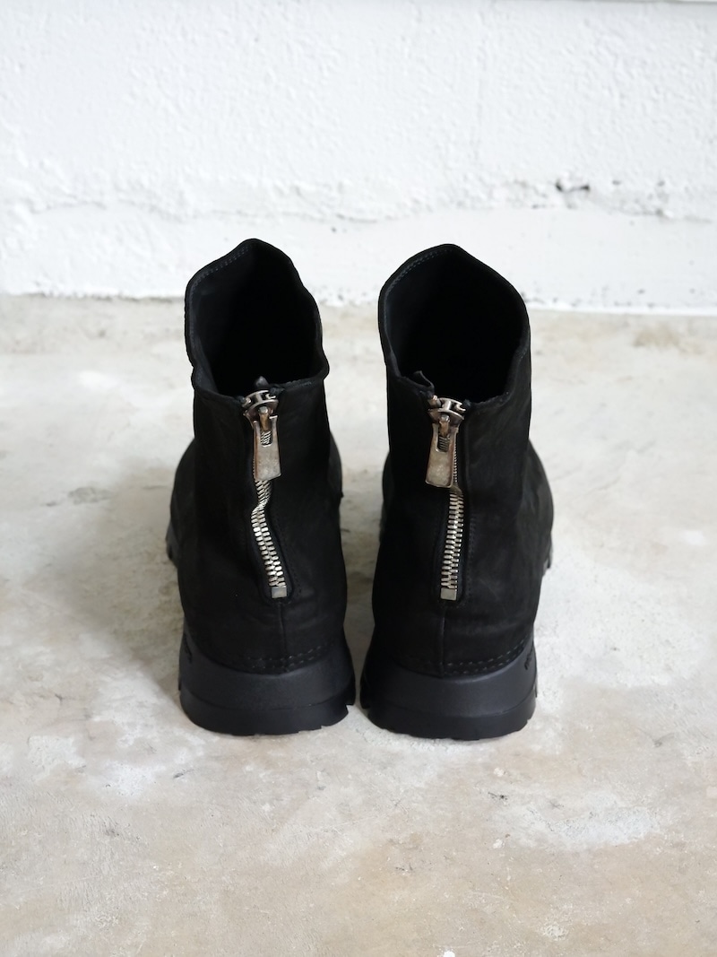 COMOLI(コモリ) / GUIDI別注 VS バックジップブーツ / BLACK 25AW