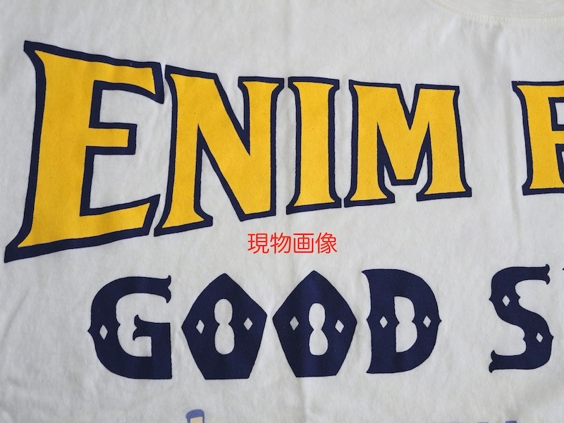 KAPITAL(キャピタル) 18.5/-天竺 HUGE-T(DENIM REPAIRpt) / ホワイト