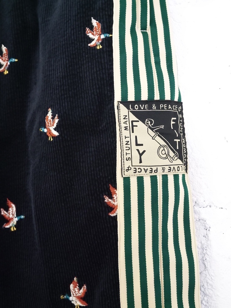 KAPITAL(キャピタル) / 11Wストレッチコーデュロイ 鴨刺繍 トラック