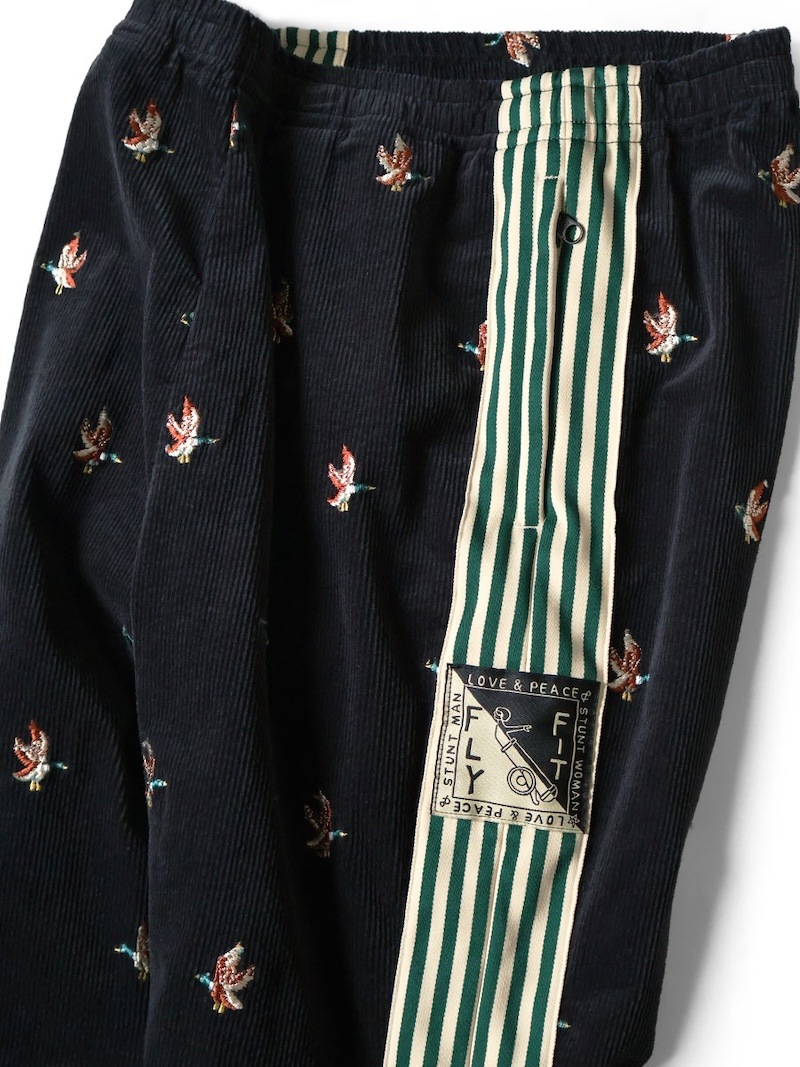 KAPITAL(キャピタル) / 11Wストレッチコーデュロイ 鴨刺繍 トラック