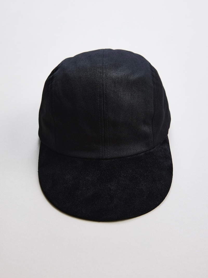 NICENESS(ナイスネス) / LOESS / ロエス (レザーベルトチノキャップ) / BLACK / 26SS