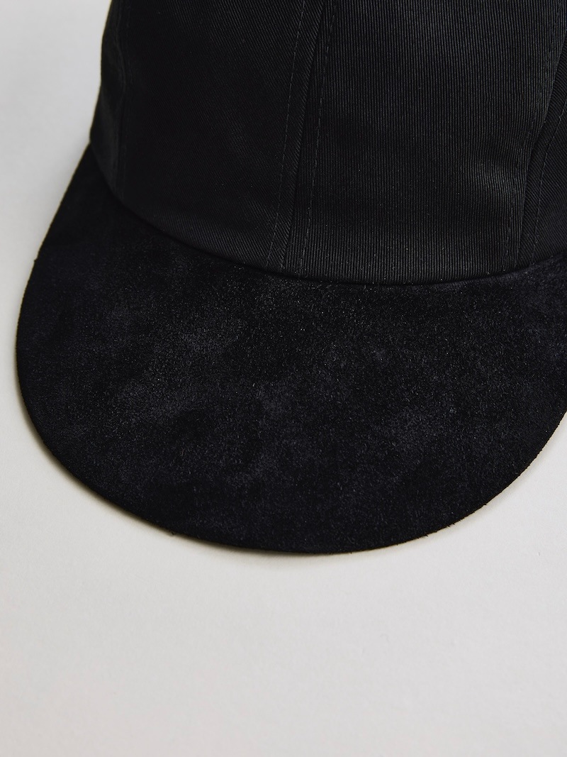 NICENESS(ナイスネス) / LOESS / ロエス (レザーベルトチノキャップ) / BLACK / 26SS