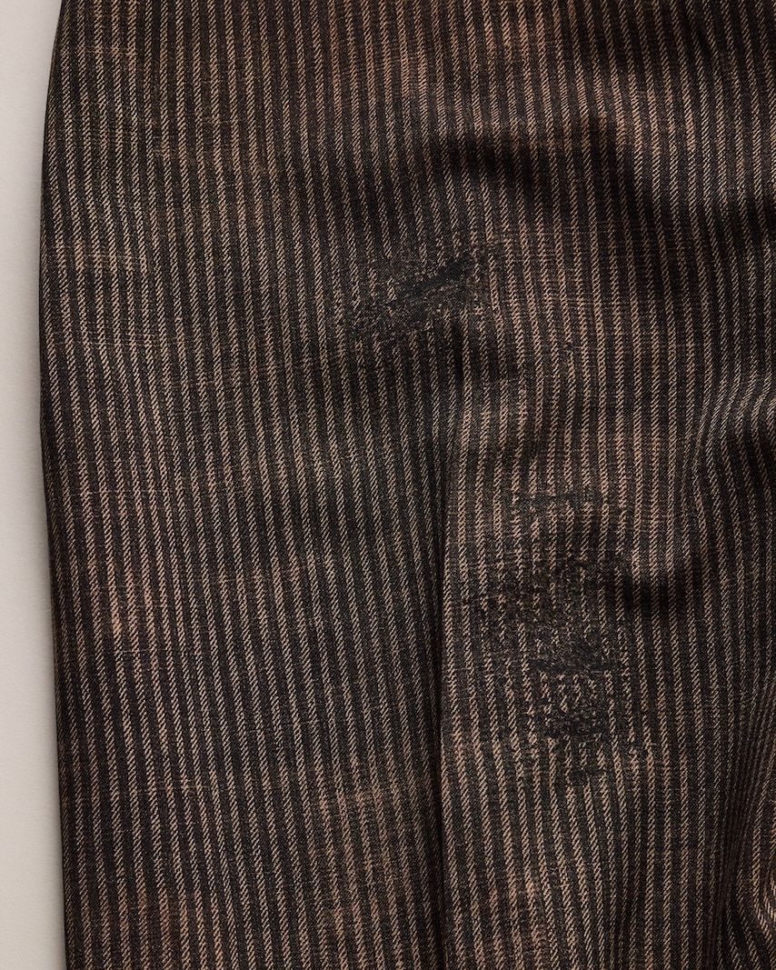NICENESS(ナイスネス) / N.DICKENS / N.ディケンズ (プリンテッドストライプリサイズドスラックス) / NARROW STRIPES / 26AW