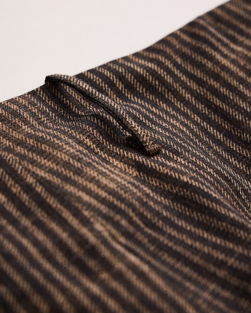 NICENESS(ナイスネス) / N.DICKENS / N.ディケンズ (プリンテッドストライプリサイズドスラックス) / NARROW STRIPES / 26AW