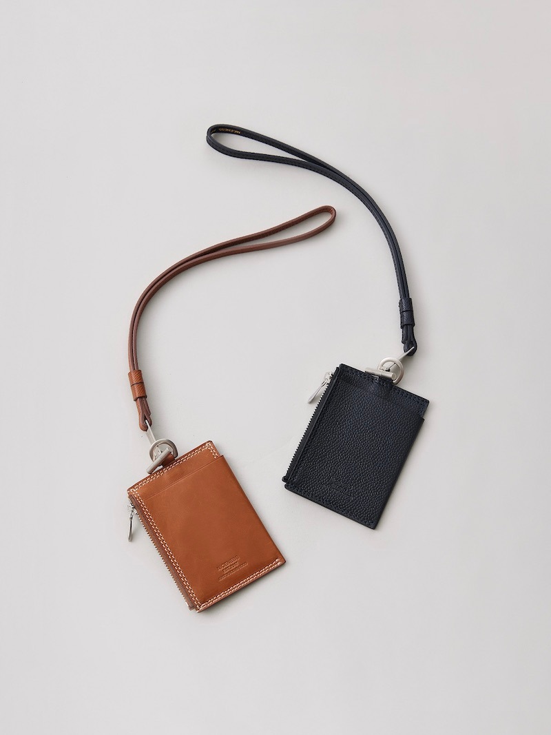 NICENESS(ナイスネス) / BAYRAY / ベイレイ ( ジップカードケース ) / COGNAC / 25SS 