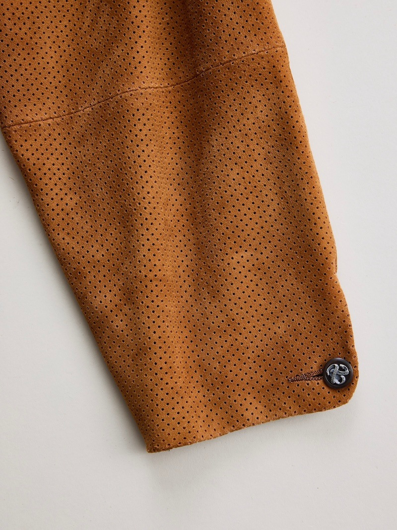 NICENESS(ナイスネス) / ROKER / ローカー (トリニティ レザー シャツジャケット) / COGNAC / 26SS