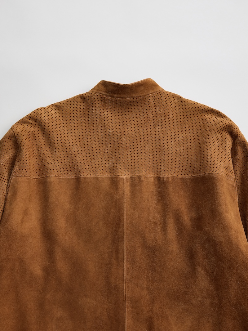 NICENESS(ナイスネス) / ROKER / ローカー (トリニティ レザー シャツジャケット) / COGNAC / 26SS