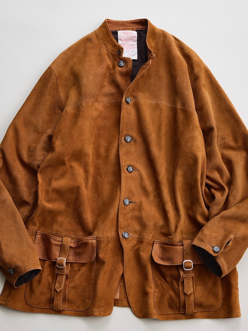 NICENESS(ナイスネス) / ROKER / ローカー (トリニティ レザー シャツジャケット) / COGNAC / 26SS