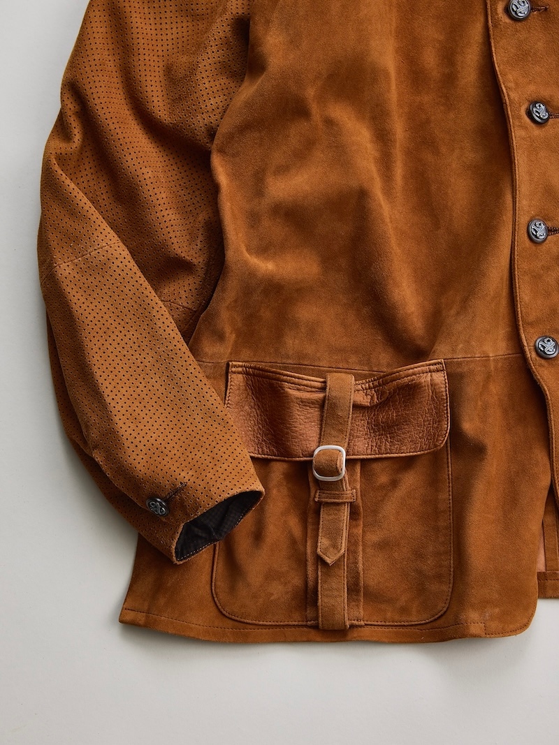NICENESS(ナイスネス) / ROKER / ローカー (トリニティ レザー シャツジャケット) / COGNAC / 26SS