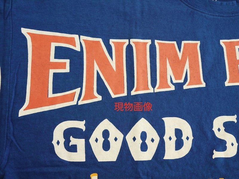 KAPITAL(キャピタル) 18.5/-天竺 HUGE-T(DENIM REPAIRpt) / ネイビー