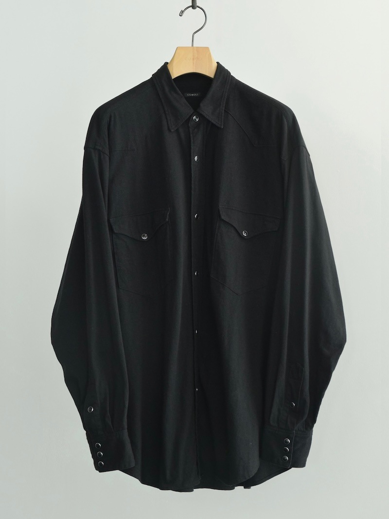 COMOLI(コモリ) / ジャージ ウエスタンシャツ 26SS