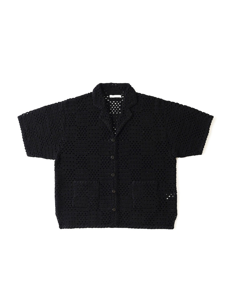 OLD JOE (オールドジョー) / HAND CROCHET HAVANA SHIRTS (Short-sleeve) 26SS
