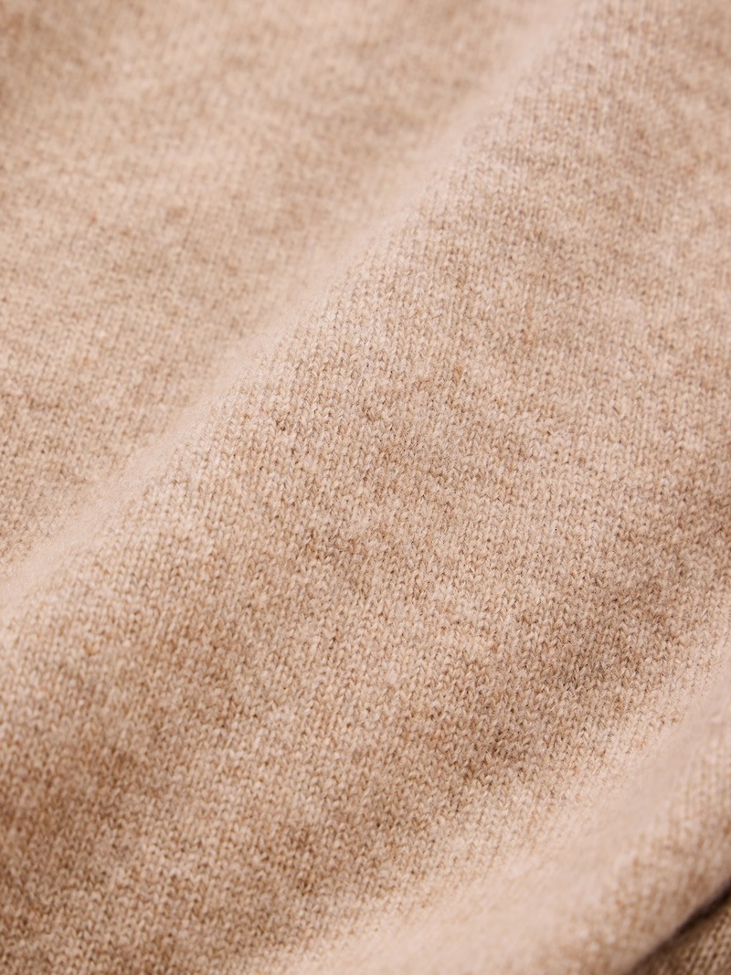 NICENESS(ナイスネス) / GIBBONS / ギボンズ (ビキューナカシミヤニットプルオーバー) / NATURAL / 26AW