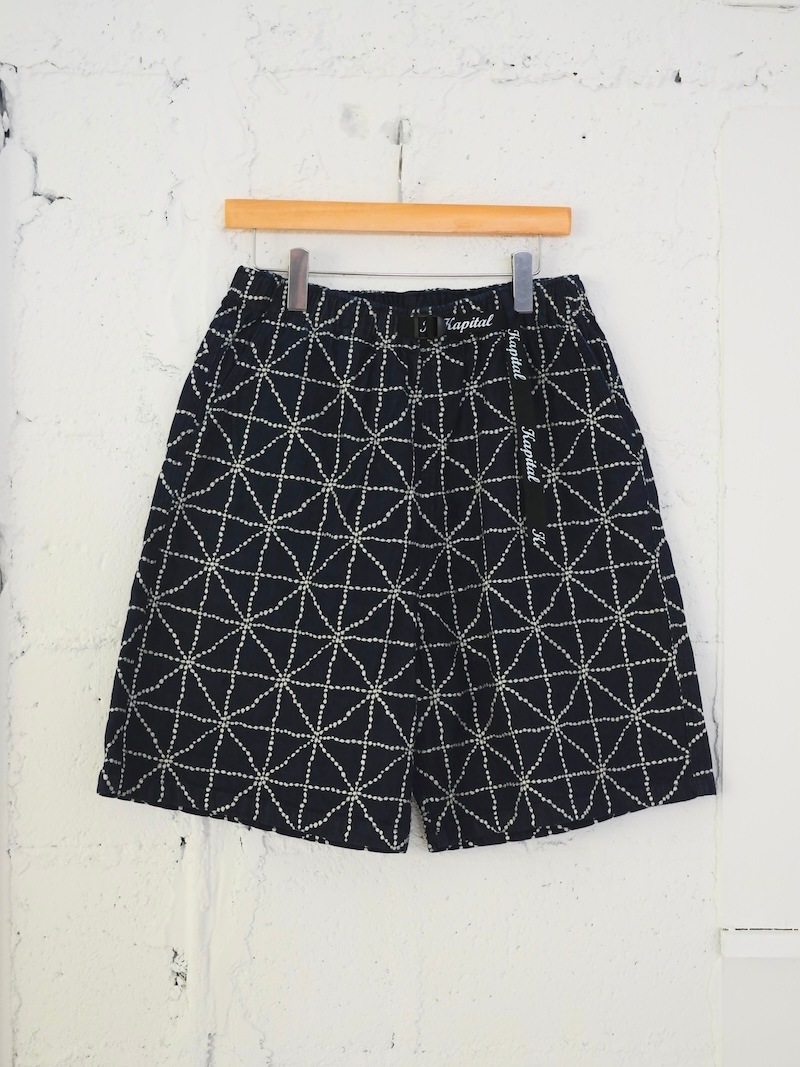 KAPITAL(キャピタル) / 8ozデニム FOLK-DOJO刺繍イージーショート