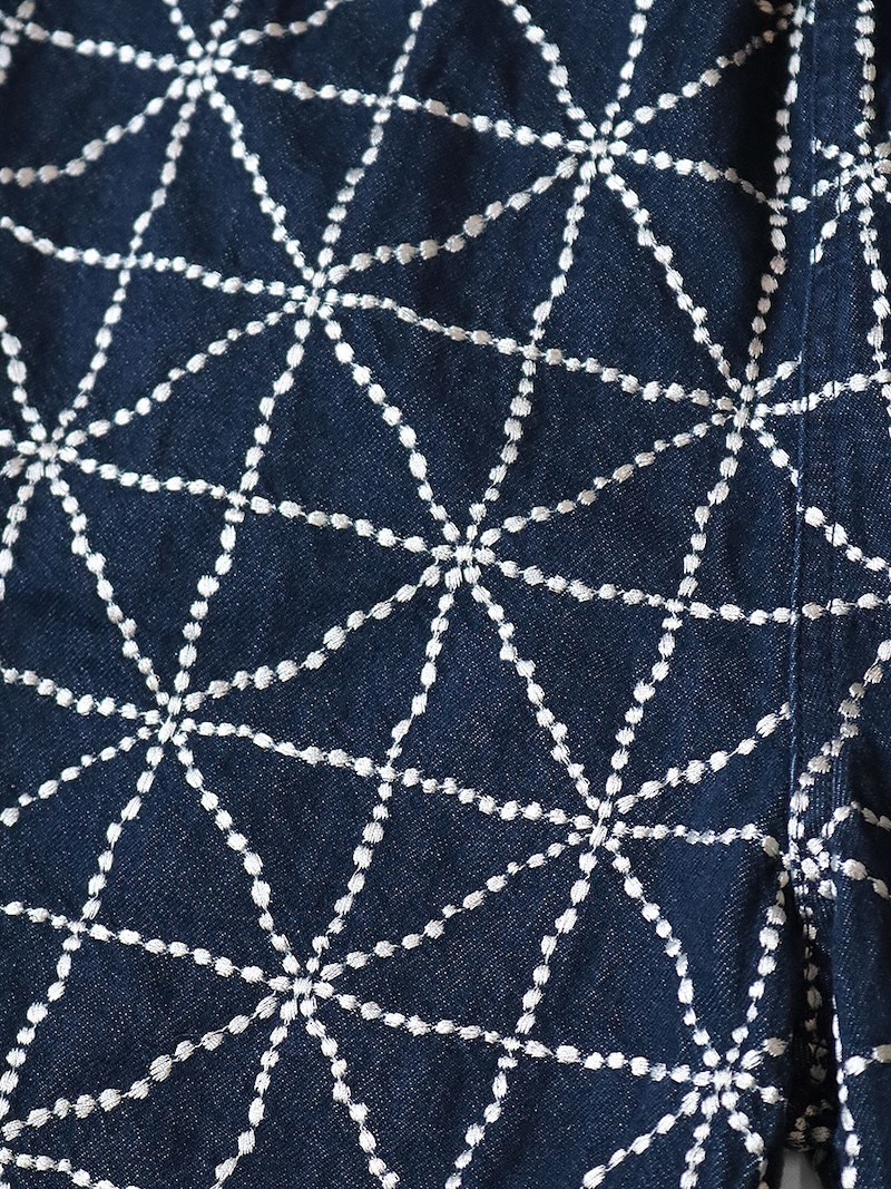 KAPITAL(キャピタル) / 8ozデニム FOLK-DOJO刺繍イージーショートパンツ/26SS