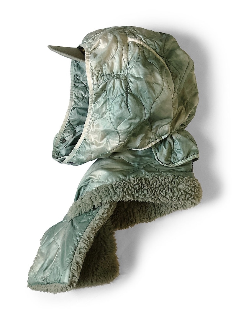 KAPITAL(キャピタル) / ナイロンキルティング ムラ染めKESAバラクラバ