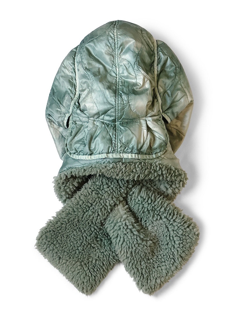 KAPITAL(キャピタル) / ナイロンキルティング ムラ染めKESAバラクラバ