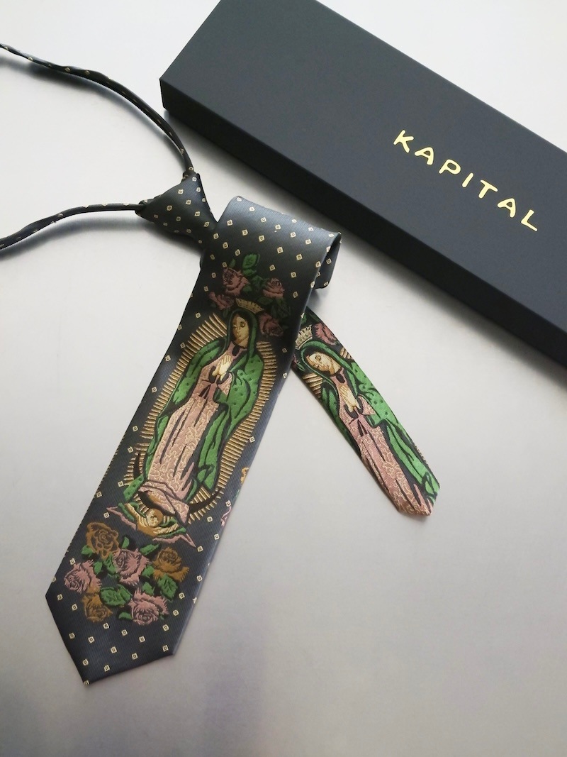 KAPITAL(キャピタル) / シルクツイル マリアタイ/ブラック/26SS | 商品