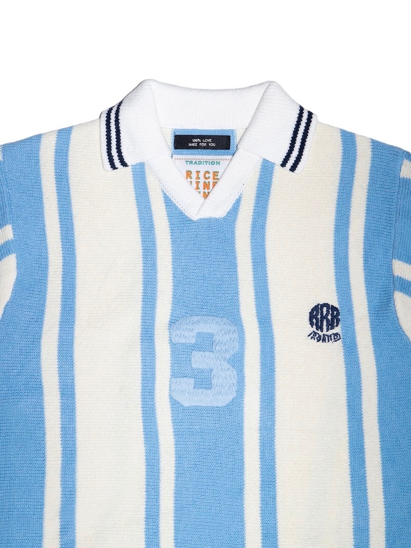 RICE NINE TEN (ライスナインテン) / KNITTED SOCCER SHIRT (LIGHT
