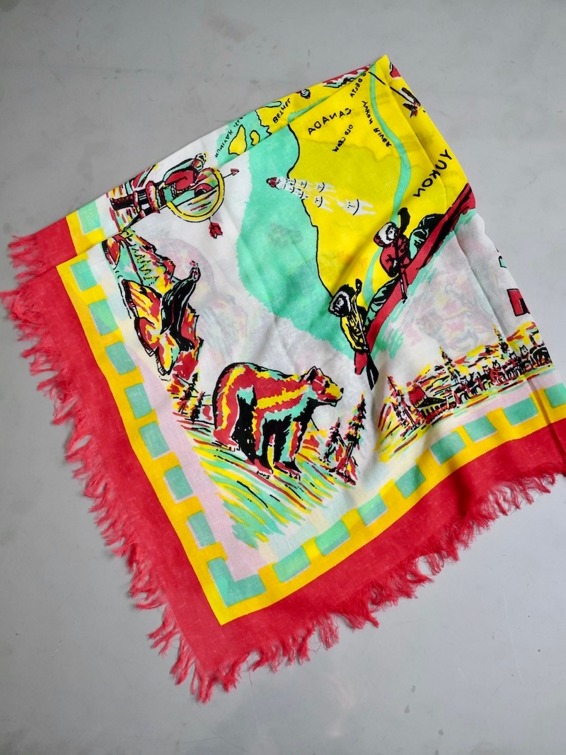 KAPITAL(キャピタル) / レーヨン フリンジストール(YUKON Life Map)40