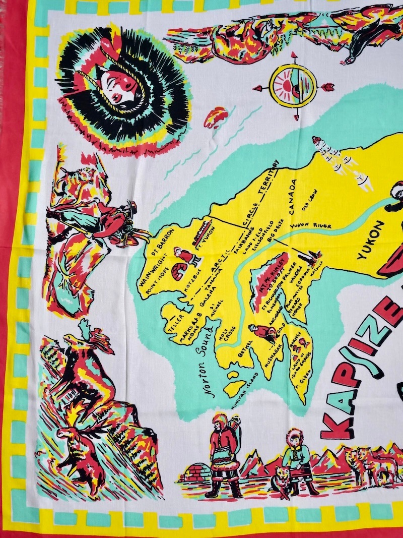 KAPITAL(キャピタル) / レーヨン フリンジストール(YUKON Life Map)40