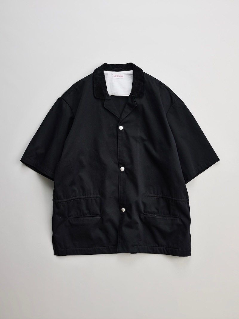 NICENESS(ナイスネス) / KIRKLAND / カークランド (ユーティリティーシャツブルゾン) / BLACK / 26SS