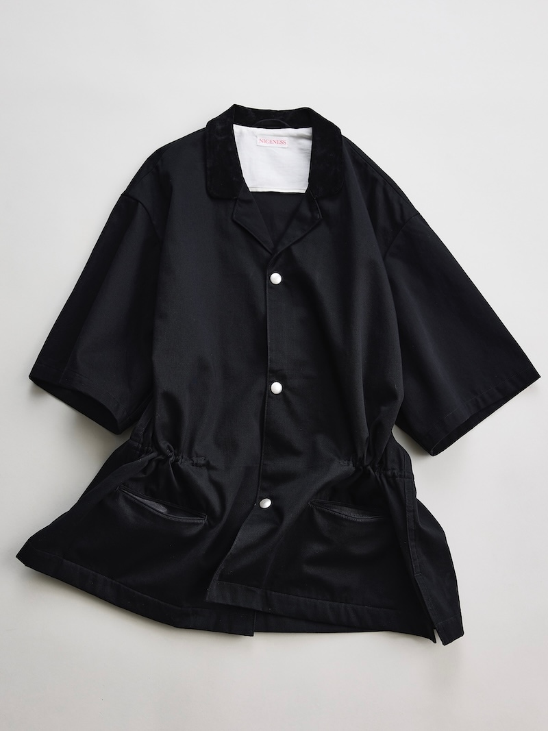 NICENESS(ナイスネス) / KIRKLAND / カークランド (ユーティリティーシャツブルゾン) / BLACK / 26SS