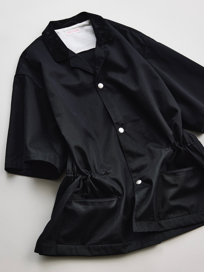 NICENESS(ナイスネス) / KIRKLAND / カークランド (ユーティリティーシャツブルゾン) / BLACK / 26SS