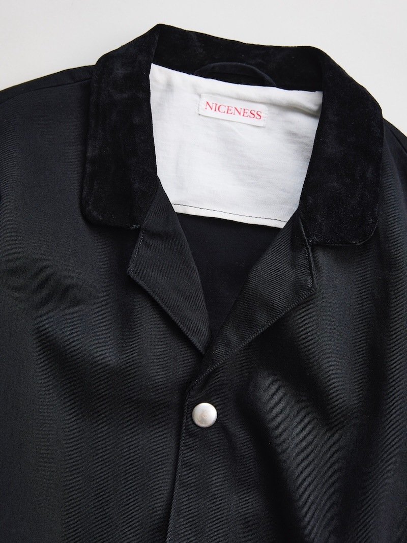 NICENESS(ナイスネス) / KIRKLAND / カークランド (ユーティリティーシャツブルゾン) / BLACK / 26SS