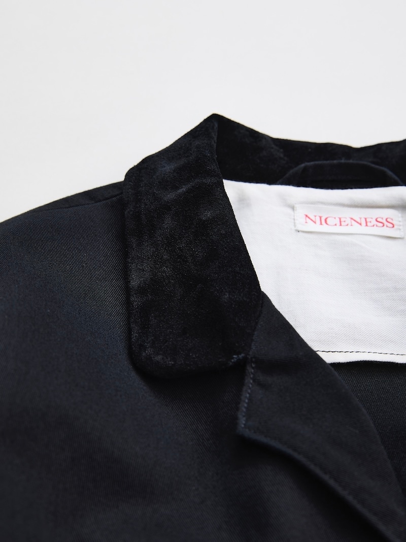 NICENESS(ナイスネス) / KIRKLAND / カークランド (ユーティリティーシャツブルゾン) / BLACK / 26SS