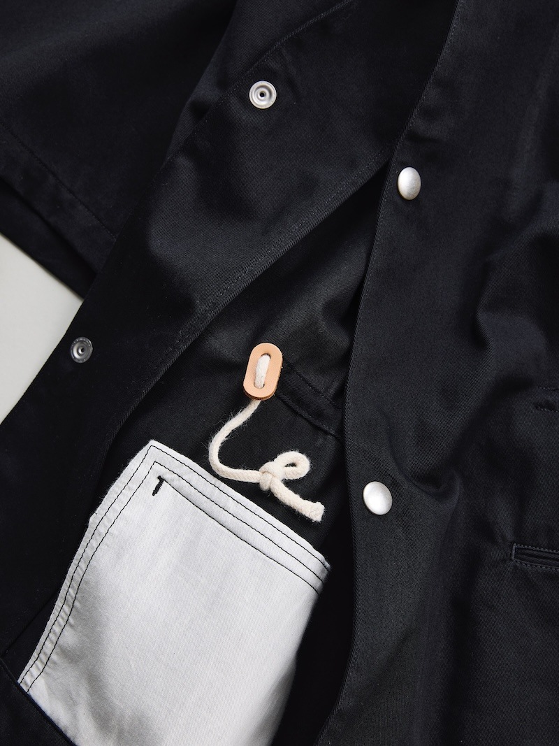 NICENESS(ナイスネス) / KIRKLAND / カークランド (ユーティリティーシャツブルゾン) / BLACK / 26SS