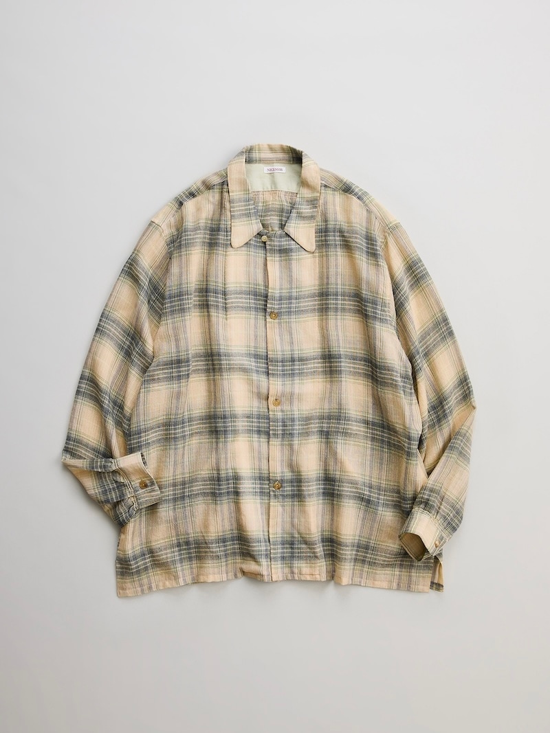 NICENESS(ナイスネス) / THOM / トム (オープンカラージャケットシャツ