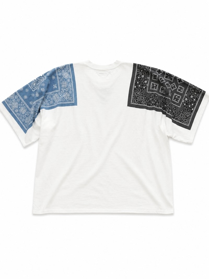 KAPITAL(キャピタル) / 18.5/-天竺バンダナHUGE-T(COOLIE) / サックス