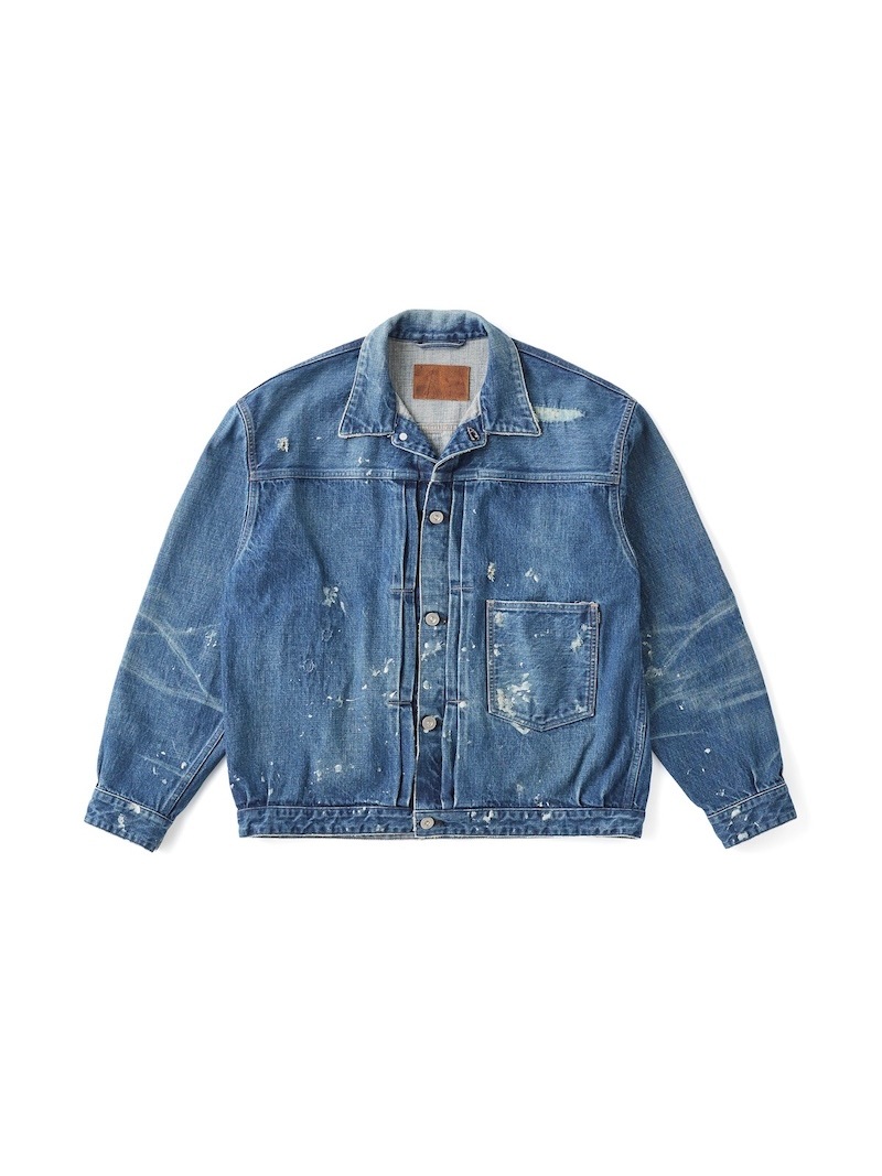 OLD JOE (オールドジョー) / ONE POCKET JEAN JACKET (SCAR FACE & PAINT) 26SS