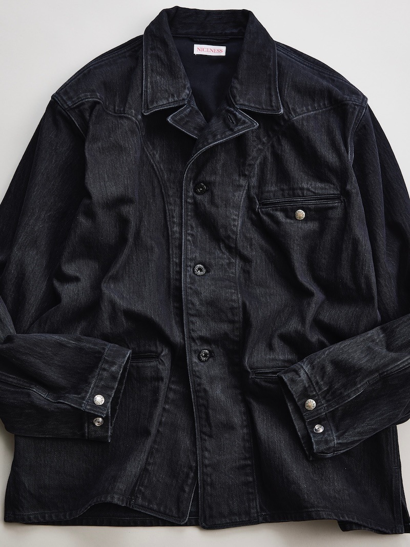 NICENESS(ナイスネス) / B.ROLLO / B.ロロ (ブラックサテン