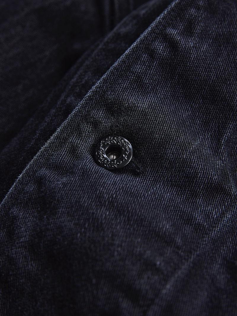 NICENESS(ナイスネス) / B.ROLLO / B.ロロ (ブラックサテン ユーティリティジャケット) / 26SS